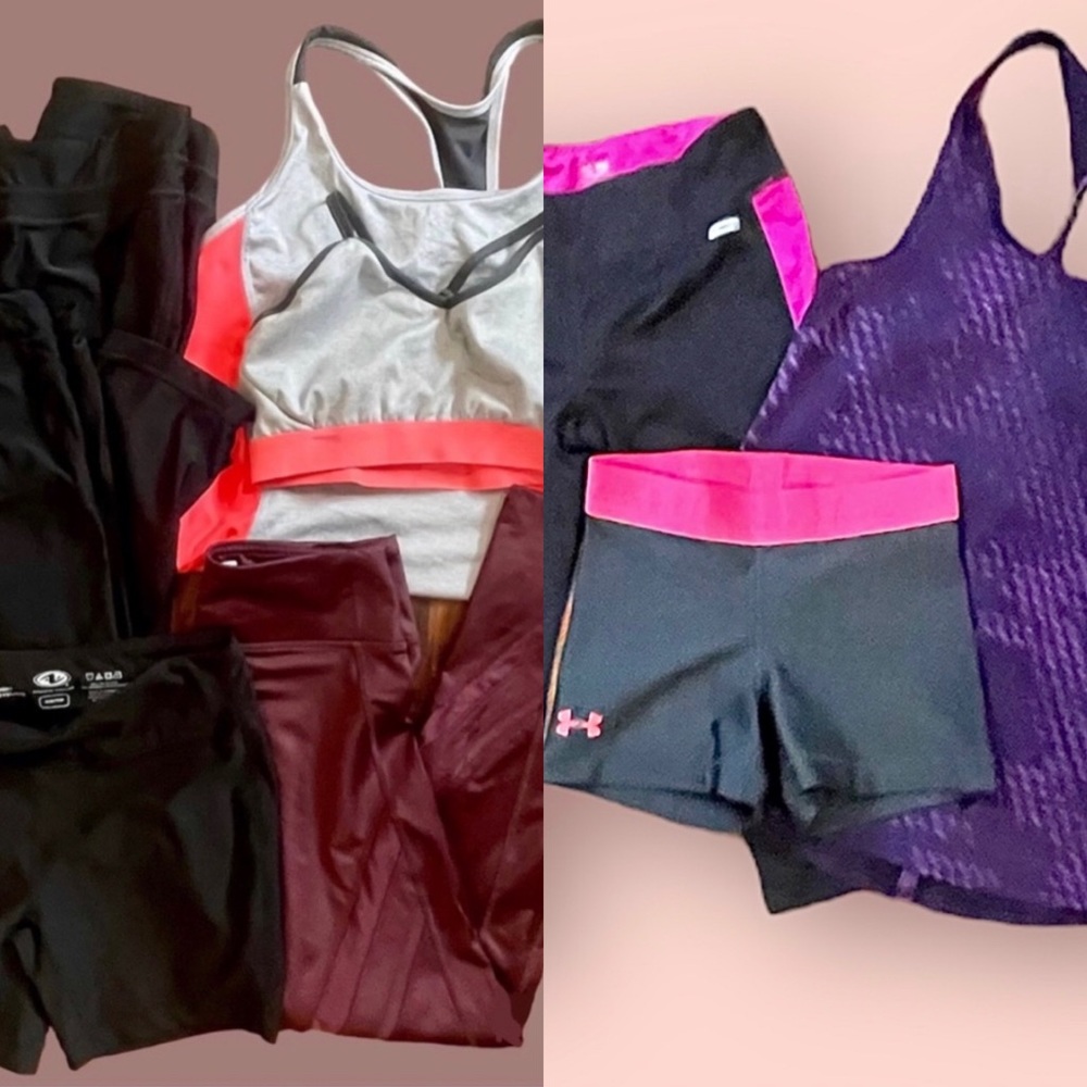 2 for $20⭐️DOUBLE LOT Under Armour/ Athletic works XS/S